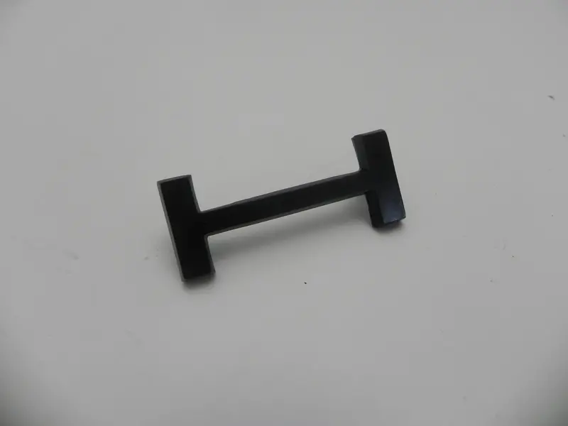 (New) 911 Black Porsche Letter Set "H" Only - 1972-73 1