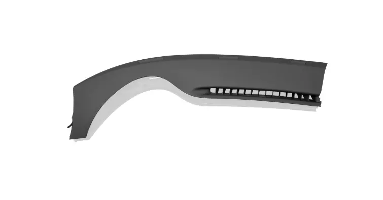 (New) 911/Boxster Defroster Trim Left Black 2000-05 1
