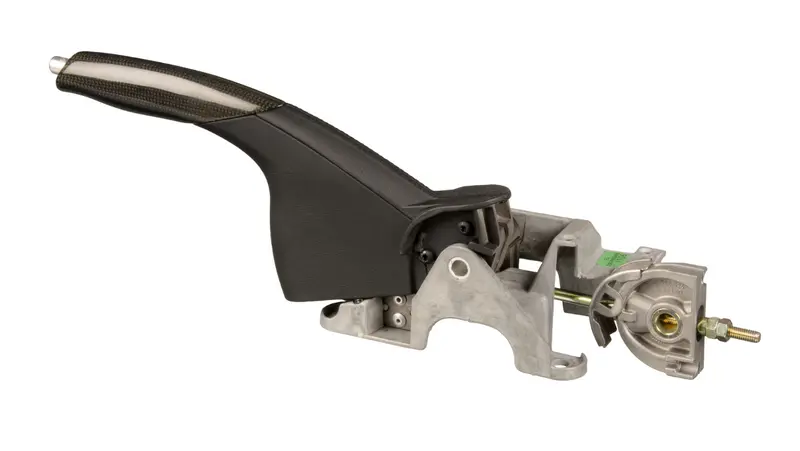 (New) 911, Boxster, Handbrake Lever Black Leather/Carbon 1997-04 1