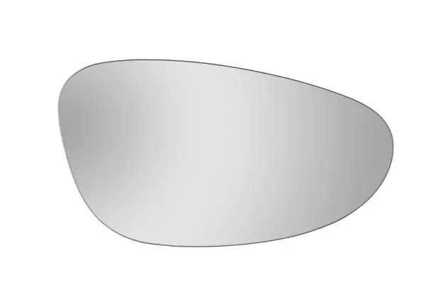(New) 911/Boxster Mirror Glass Convex For Electronically Adjustable Heated Mirror 1997-05 1