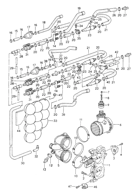 (New) 911 Carrera 2 Throttle Body - 1994-98 2