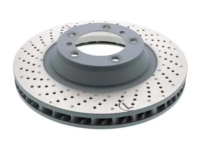 (New) 911 Carrera Gts Centerlock Left Front Brake Disc - 2015-16 1