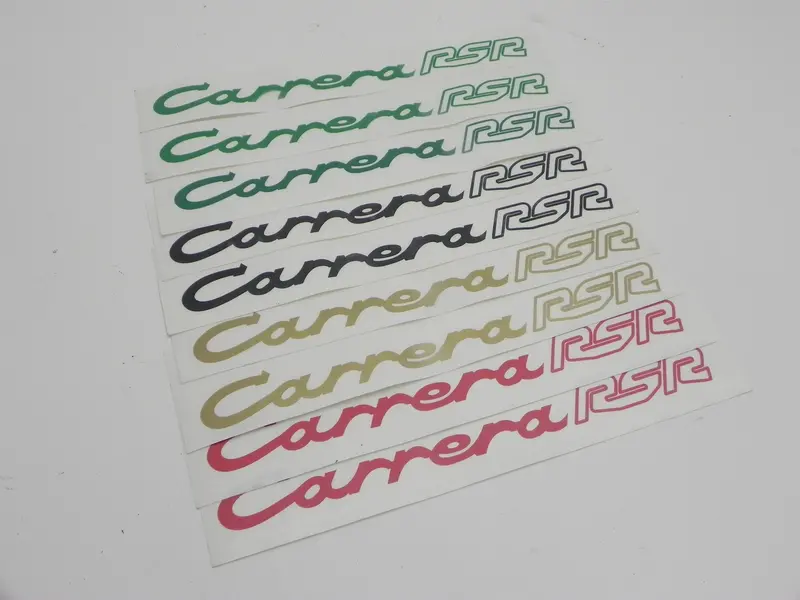 (New) 911 "Carrera Rs/Rsr" Rear Duck-Tail Engine Lid Decal 3