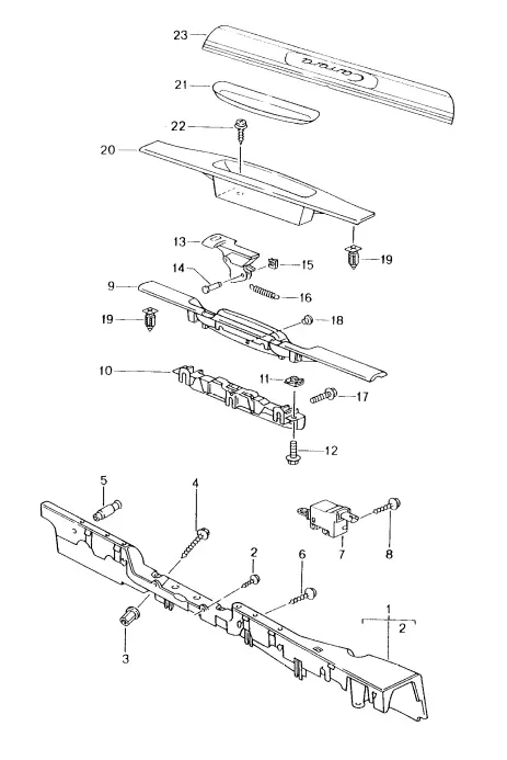 (New) 911 Carrera Stainless Door Sill Set 1998-05 2