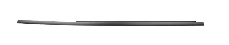 (New) 911 Coupe Black Exterior Door Trim Left - 1974-94 1