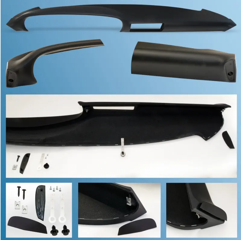 (New) 911 Dashboard Black Leatherette 1986-89 1