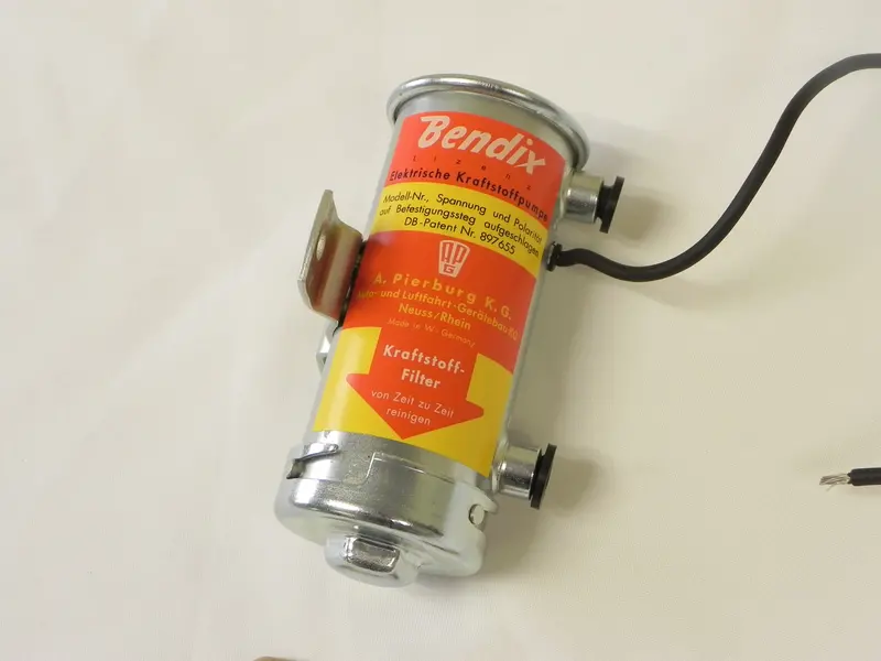 (New) 911 Early Bendix Style Concours Look Fuel Pump - 1965-68 2