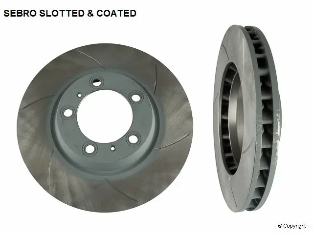 (New) 911 Front Left Brake Disc Rotor - 2002-2012 1