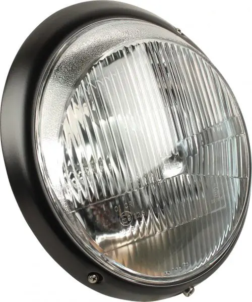 (New) 911 H4 Black Trim Headlight Assembly -1977-94 1
