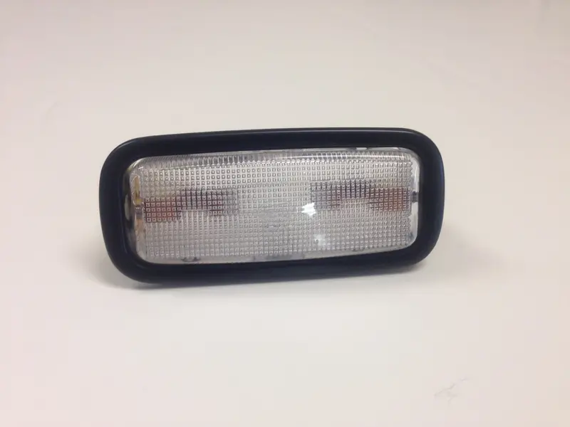 (New) 911 Interior Dome Light With Black Trim - 1965-89 1