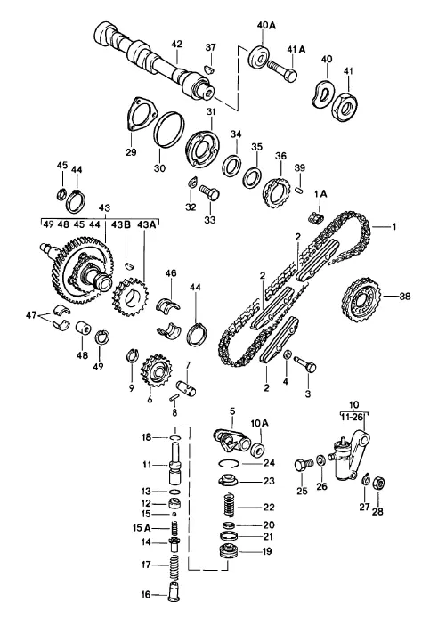 (New) 911 Intermediate Shaft Circlip 1978-94 2