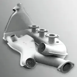 (New) 911 Left Hand Mfi Heat Exchanger - 1969-73 2