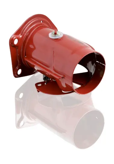 (New) 911 Left Heater Control Box Red Finish - 1965-86 1