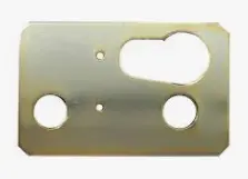(New) 911 Left Side Mirror Desk Pad Reinforcement - 1976-89 1