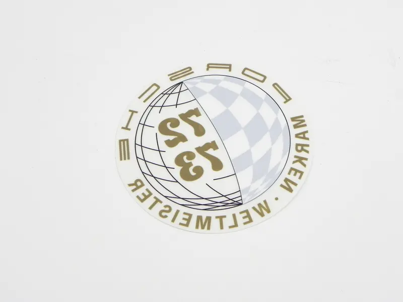 (New) 911 Marken Weltmeister Decal - 1972-73 1