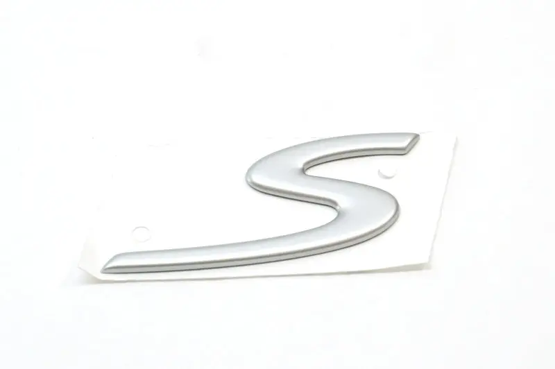 (New) 911 Matte Chrome "S" Logo - 2005-12 1