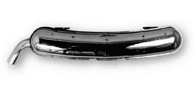 (New) 911 Polished Stainless Steel Muffler W/ 60Mm Tail Pipe - 1974/Ssi Upgrade 1
