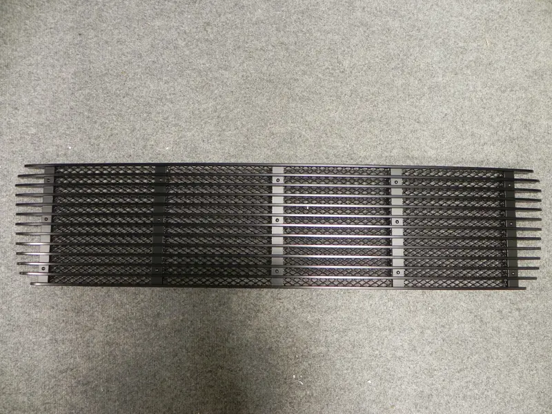 (New) 911 Porsche Black 5 Bar Engine Lid Grille - 1972-73 1