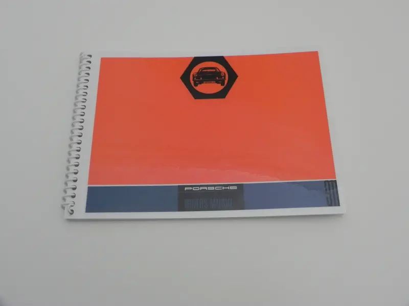 (New) 911 Porsche Owner's Manual W312e - 1965-66 1