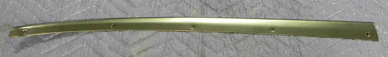 (New) 911 Rear Quarter Trim Black Left - 1974-98 1