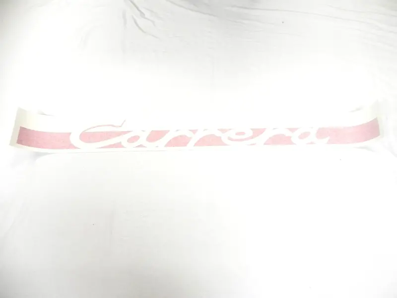 (New) 911 Red Carrera Side Decal - 1969-89 1