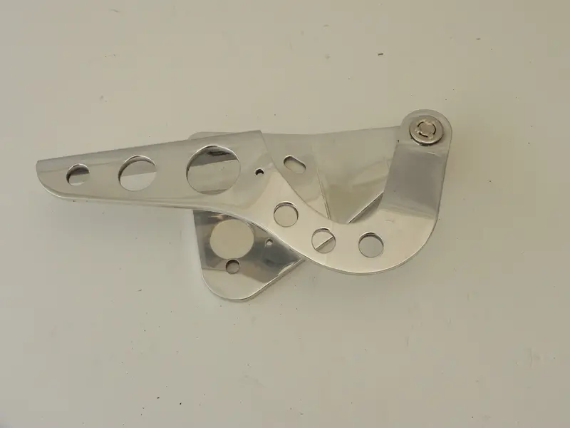 (New) 911 Right Aluminum Light Weight Hood Hinge - 1965-98 2