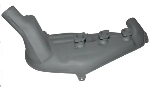(New) 911 Right Heat Exchanger Painted Steel - 1965-74 1