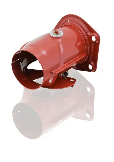 (New) 911 Right Heater Control Box Red Finish - 1965-86 1