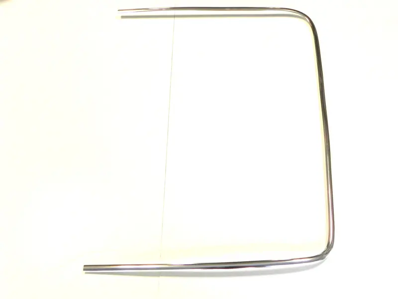 (New) 911 Right Rear Bright Aluminum Windshield Trim - 1965-77 1