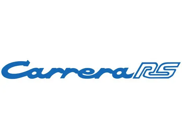 (New) 911 Rs Blue Carrera Rs Decklid Decal - 1972-73 1