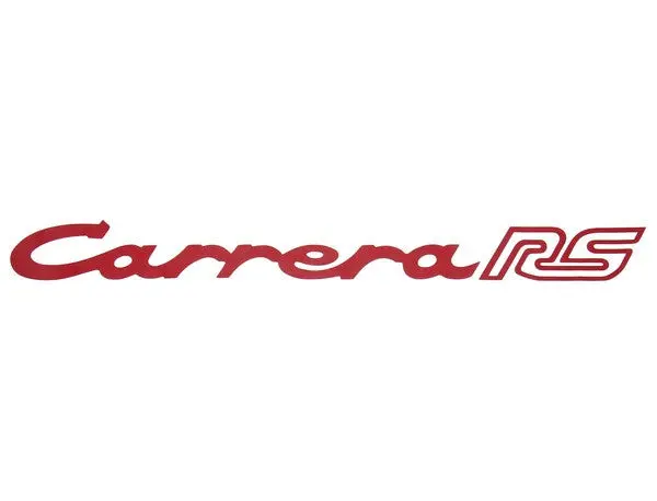 (New) 911 Rs Red Carrera Rs Decklid Decal - 1972-73 1