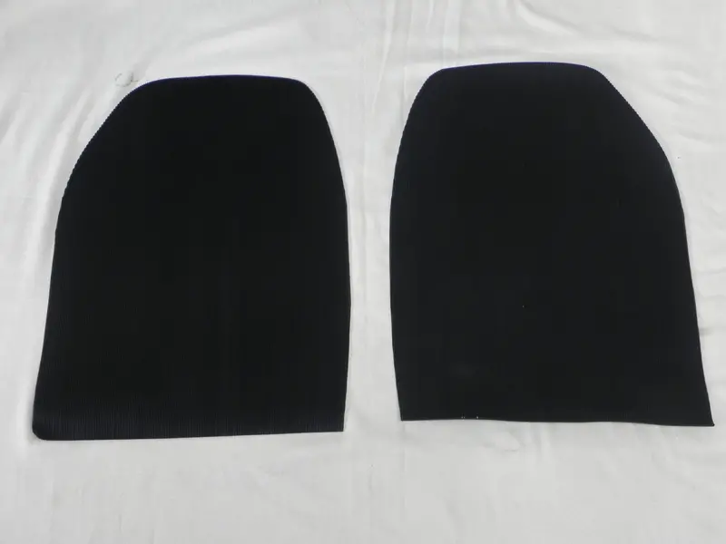 (New) 911 Rs Rsr Rear Black Rubber Floor Mats 1