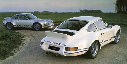 (New) 911 Rsr 11'' Fiberglass Rear Bumper - 1973 2