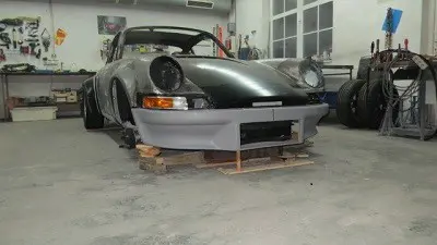 (New) 911 Rsr 9'' Fiberglass Front Bumper - 1973 1