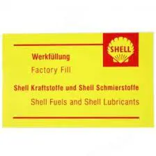 (New) 911 Shell Air Cleaner Decal - 1969-73 1