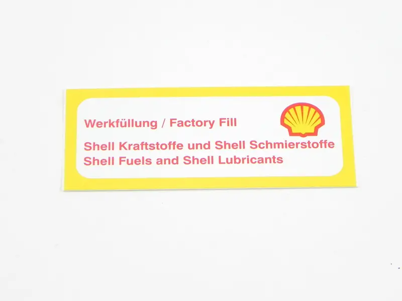 (New) 911 Shell Air Cleaner Housing Sticker - 1973-83 1