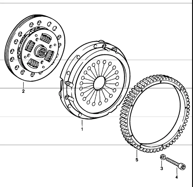 (New) 911 Starter Ring Gear 1970-86 2