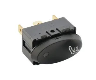 (New) 911 Switch For Seat Heating Right Matt Black - 1999-05 1