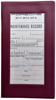 (New) 911 T/E/S & 912 English Maintenance Manual And Insert Papers - 1965-69 1