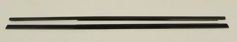 (New) 911 Targa/Cabriolet Black Exterior Door Top Trim Pair - 1974-89 1
