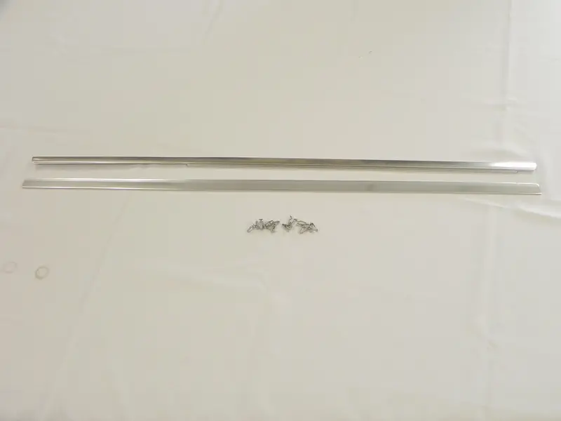 (New) 911 Targa/Cabriolet Bright Exterior Door Trim Pair - 1966-89 1