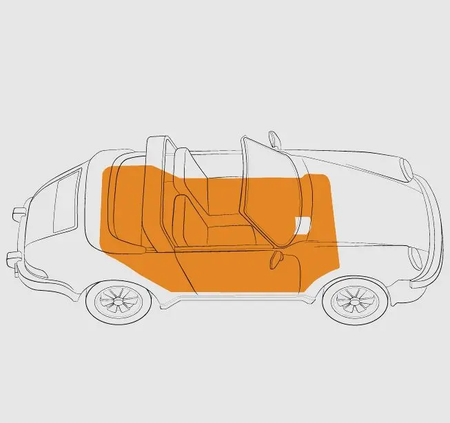 (New) 911 Targa Complete Auto Carpet Kit - 1974-85 1