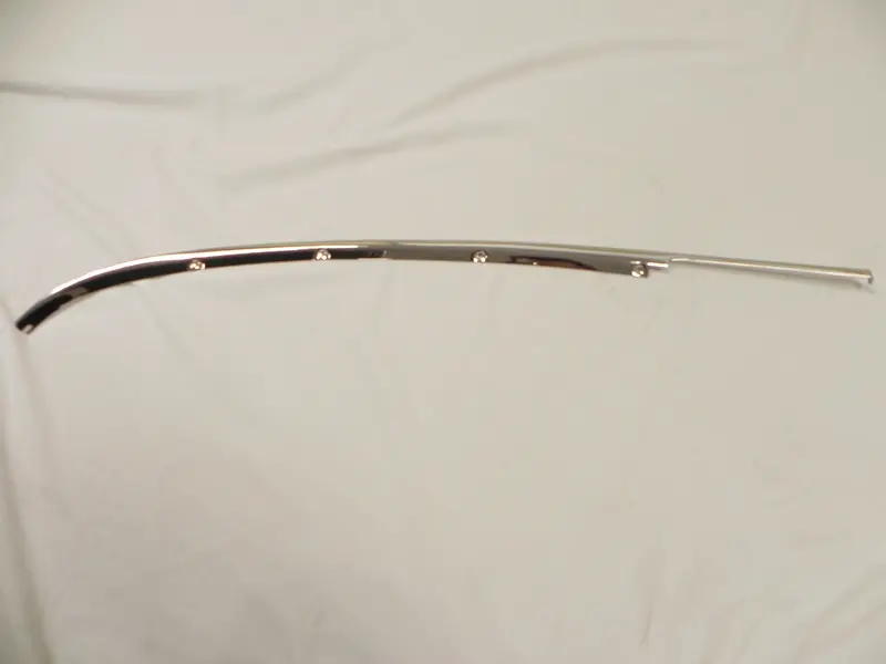 (New) 911 Targa Left Rear Chrome Quarter Trim - 1968-79 1