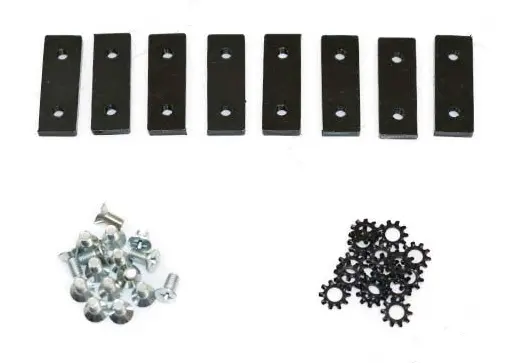 (New) 911 Targa Top Threaded Plate Kit - 1967-94 1