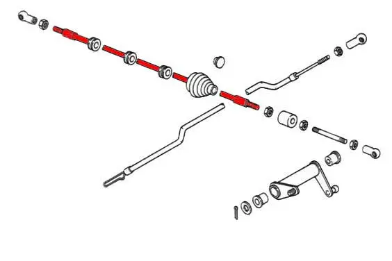 (New) 911 Throttle Linkage - 1965-89 1
