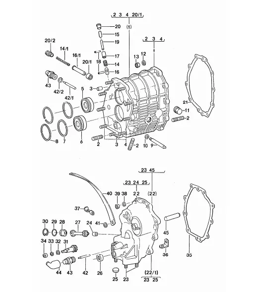 (New) 911 Transmission Case Short Detent - 1970-89 1