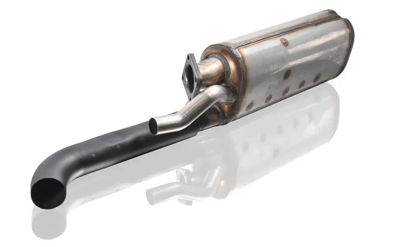 (New) 911 Turbo 3.0L Exhaust Silencer - 1975-77 1