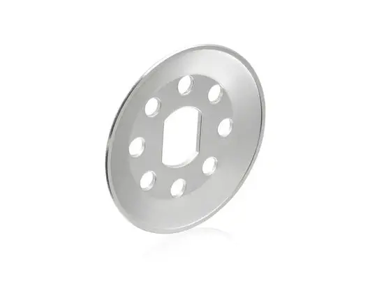 (New) 911 V-Belt Pulley Half White Galvanized - 1965-68 1