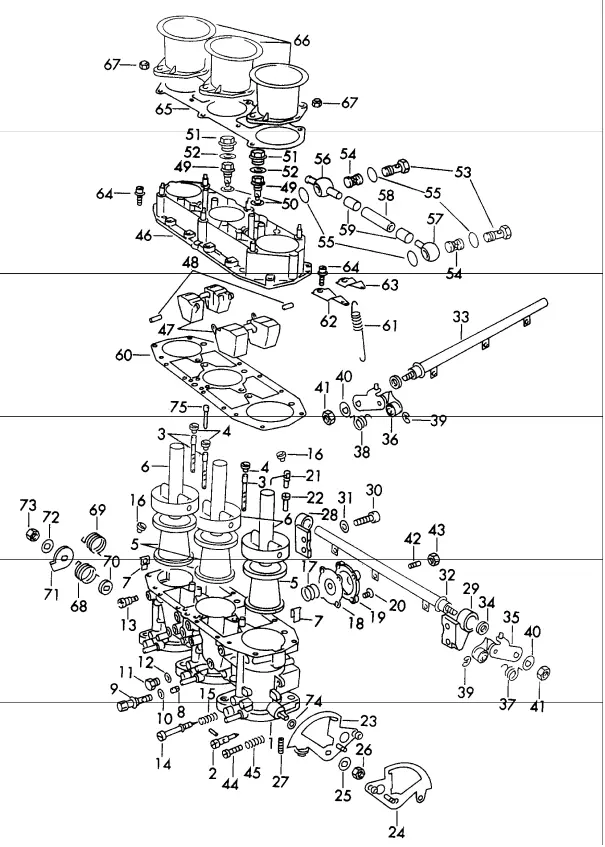 (New) 911 Zenith 40 Carburetor Booster 1970-73 1