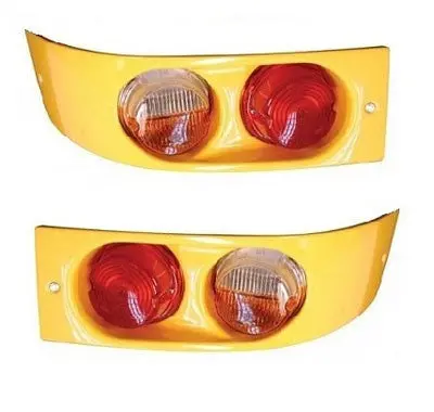 (New) 911R Taillight Lens Set - 1965-89 1